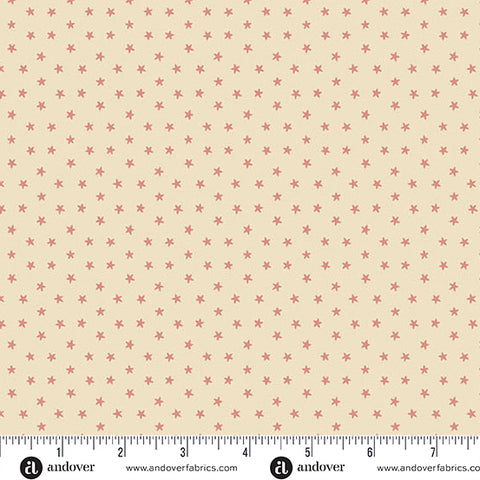 Andover Jingle Bell 10359 L Pink Starlight By The Yard