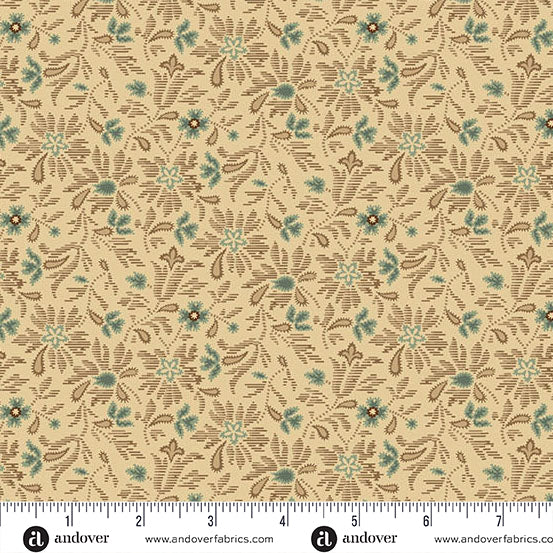 Andover Always and Forever 1663 L Linen Brocade By The Yard