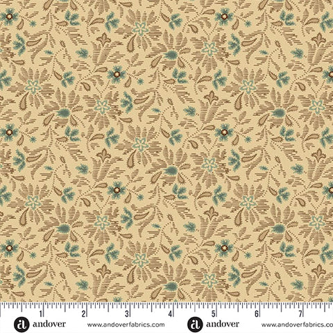 Andover Always and Forever 1663 L Linen Brocade By The Yard