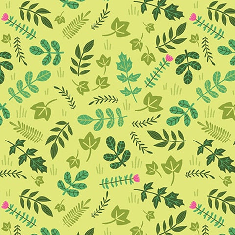 Studio E Let It Grow 7532 66 Light Green Herbs 2.125 YARDS