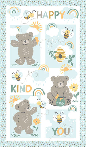 Studio E Hello Honey! 24" 7832P PANEL By The PANEL (not strictly by the yard)