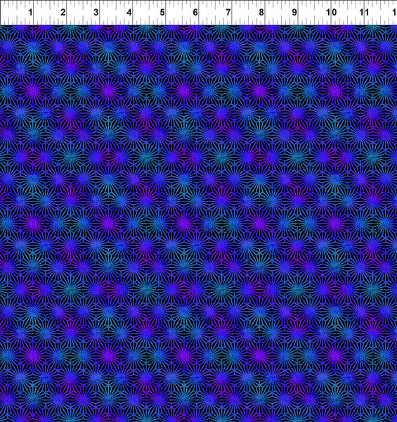 In The Beginning Vivid 7VIV 2 Purple Dots By The Yard