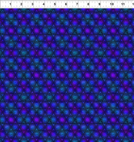 In The Beginning Vivid 7VIV 2 Purple Dots By The Yard