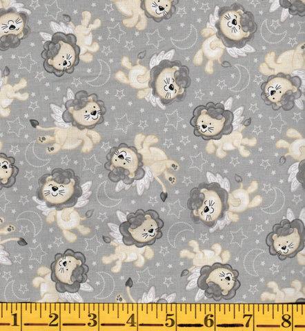 Studio E Moonlit Dreams 8024 95 Gray Tossed Lions By The Yard