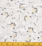Studio E Moonlit Dreams 8025 90 Pearl Tossed Zebras By The Yard