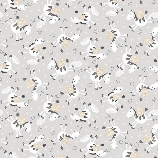 Studio E Moonlit Dreams 8025 90 Pearl Tossed Zebras By The Yard