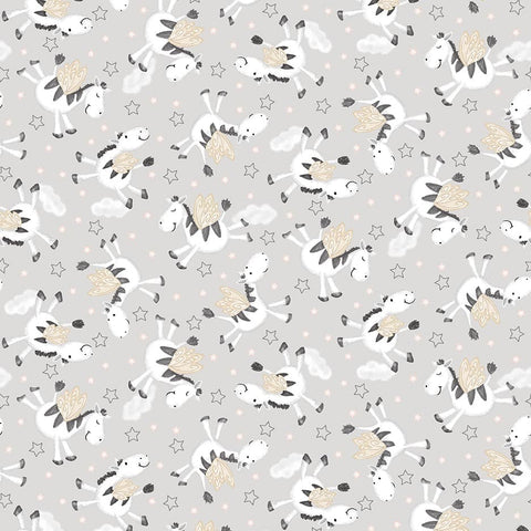 Studio E Moonlit Dreams 8025 90 Pearl Tossed Zebras By The Yard