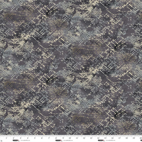 Studio E Rough Around The Edges 8268 37 Chocolate Distressed Geo By The Yard