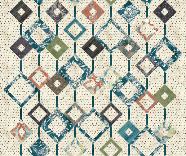 Studio E Rough Around The Edges 8274 10 Multi Diamond Chain By The Yard