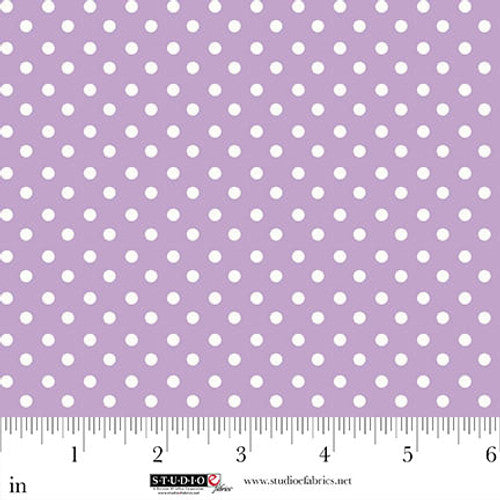 Studio E Neighborhood Association 8429 21 Lilac Polka Dot 3.75 YARDS
