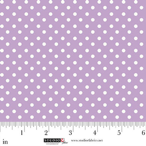Studio E Neighborhood Association 8429 21 Lilac Polka Dot 3.75 YARDS
