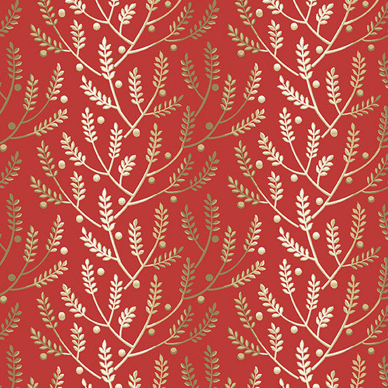 Andover Little Sweetheart 8823 R Scarlet Lavender By The Yard