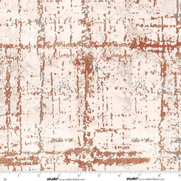 Studio E Scary Spice 8827 14 Cream Rough Plaid By The Yard