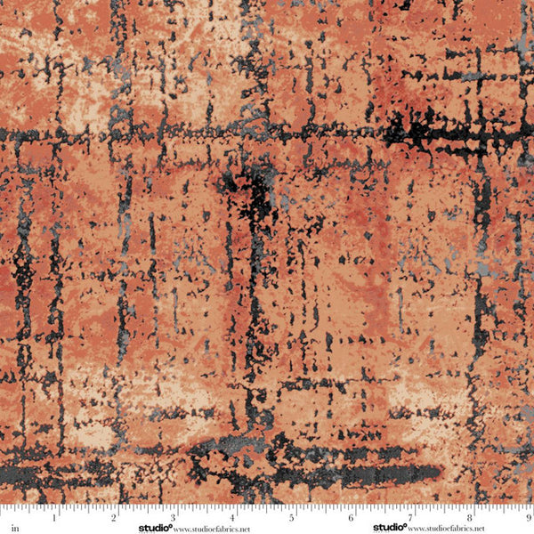 Studio E Scary Spice 8827 49 Honey Rough Plaid By The Yard