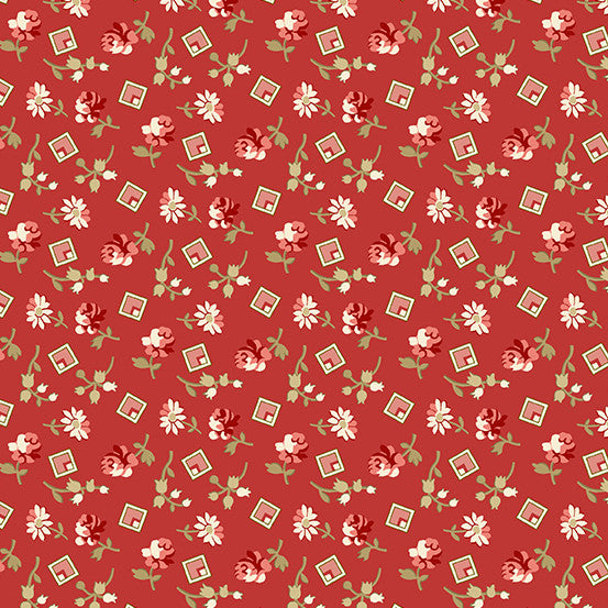 Andover Little Sweetheart 8828 R Crimson Something Borrowed By The Yard