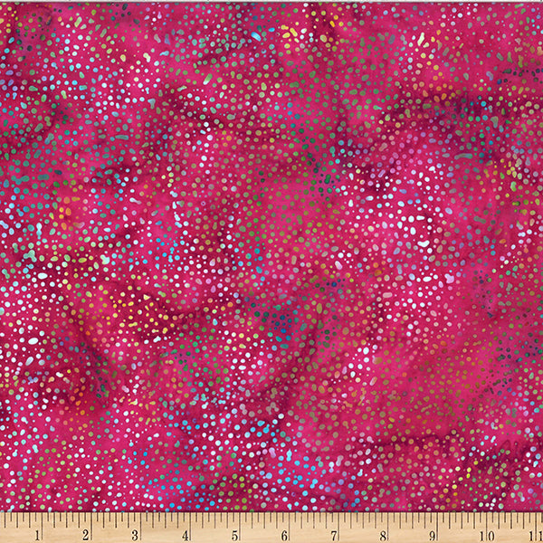 Hoffman Bali Batik 885 104 Cabernet Paint Drips By The Yard