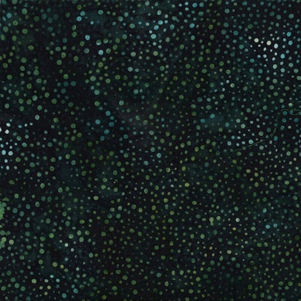 Hoffman Batik 885 703 Deep Teal Paint Drips By The Yard
