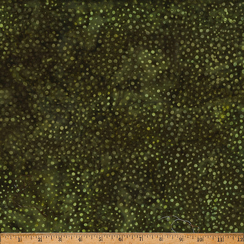 Hoffman Bali Batiks 885 771 Olive Leaf Paint Drips By The Yard