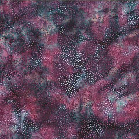 Hoffman Batik Bali Chops 885 88 Boysenberry Paint Drips By The Yard