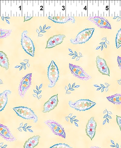 In The Beginning Daydreams 8DD 1 Yellow Small Leaves By The Yard
