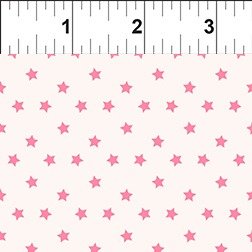 In The Beginning Go Cowgirl! 8GC 1 Pink Stars By The Yard