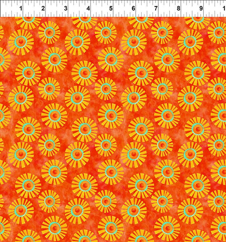 In The Beginning ABC's Of Color 8JHW 1 Orange Suns By The Yard