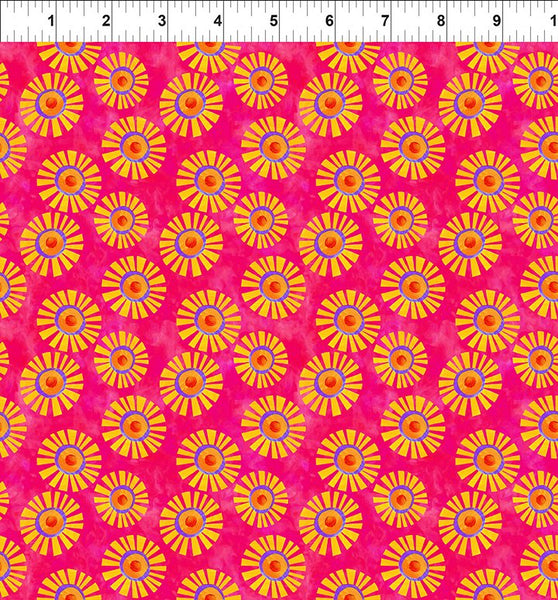 In The Beginning ABC's Of Color 8JHW 2 Magenta Suns By The Yard