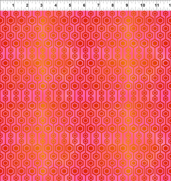 In The Beginning PAWsitivity 8PAW 1 Red Hex By The Yard