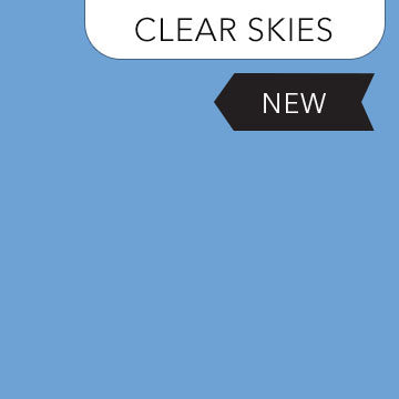 Northcott Delft Dynasty Colorworks 9000 452 Clear Skies Premium Solid By The Yard