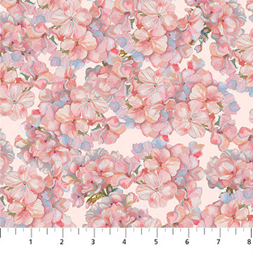 FIGO Elegance 90904 21 Pink Flowers By The Yard