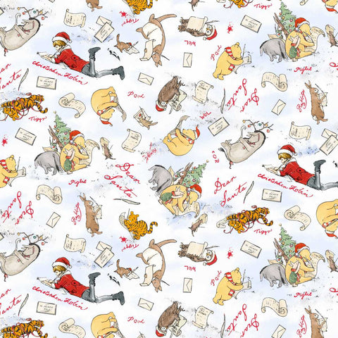 Studio E Christmas At Pooh Corner 9100 07 Snow Dear Santa By The Yard