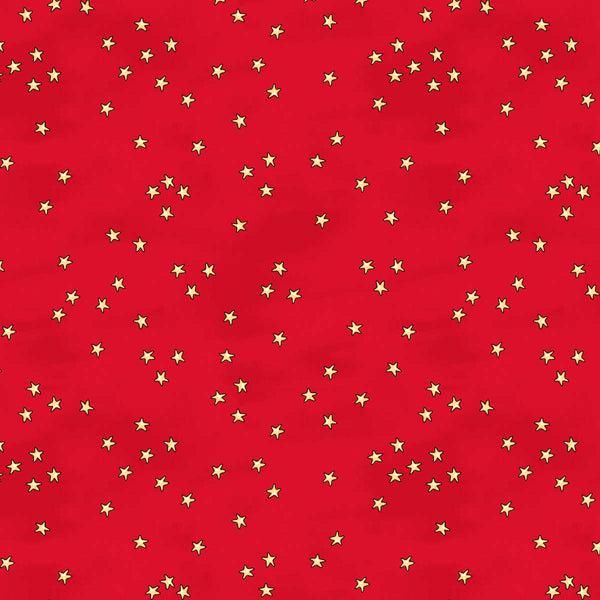 Studio E Christmas At Pooh Corner 9108 88 Red Stars By The Yard