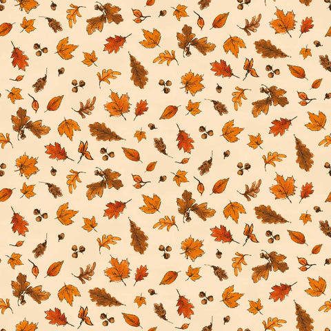 Studio E Haunted Acre Wood 9134 44 Yellow Leaves By The Yard