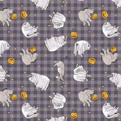 Studio E Haunted Acre Wood 9138 59 Purple Ghosts By The Yard
