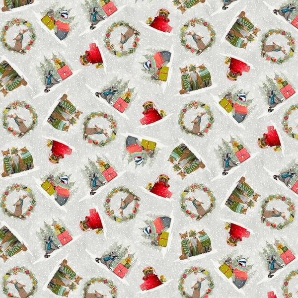 Studio E Holly Woods 9235 11 Pearl Critter Vignette By The Yard