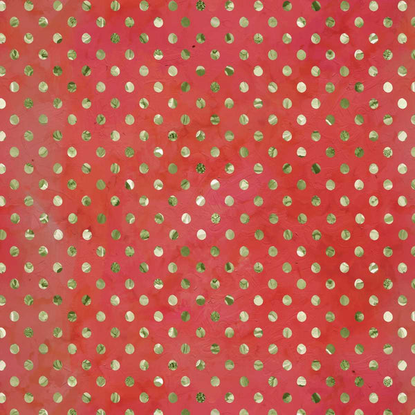 Studio E Holly Woods 9238 83 Coral Shaded Dots By The Yard