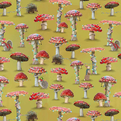 Studio E Holly Woods 9239 44 Citrus Mushroom Trees By The Yard