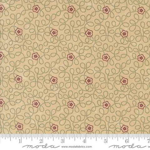 Moda -  Kansas Troubles Quilters - Daisy Lane 9762 11 Dandelion Multi By The Yard