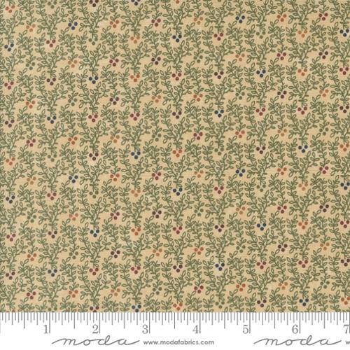 Moda -  Kansas Troubles Quilters - Daisy Lane 9764 11 Dandelion Multi By The Yard