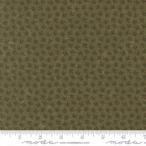 Moda Kansas Troubles - Wheatland 9795 15 Pine Milk Thistle By The Yard