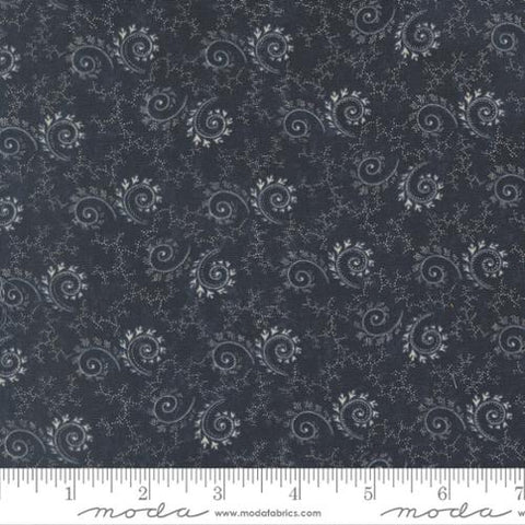 Moda Kansas Troubles - Bluebird's Nest 9801 14 Blue Swirls By The Yard