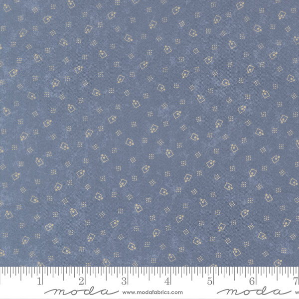 Moda Kansas Troubles - Bluebird's Nest 9804 24 Light Blue Square Up By The Yard