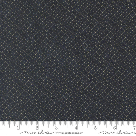 Moda Kansas Troubles - Bluebird's Nest 9808 14 Blue Dot Check By The Yard