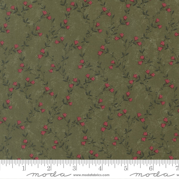 Moda Kansas Troubles - Quail Run 9831 15 Grass Creeping Vine By The Yard