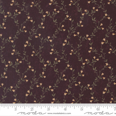 Moda Kansas Troubles - Quail Run 9831 16 Mulberry Creeping Vine By The Yard