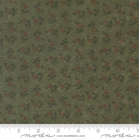 Moda Kansas Troubles - Quail Run 9834 15 Grass Blooms & Berries By The Yard