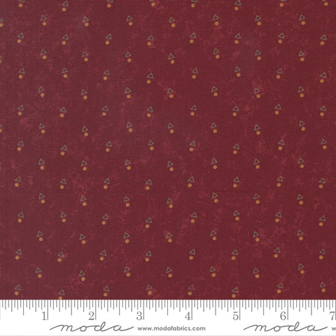 Moda Kansas Troubles - Quail Run 9836 13 Brick Triangle Dot By The Yard