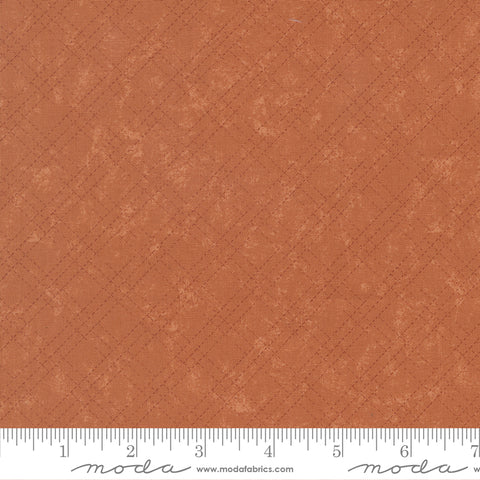 Moda Kansas Troubles - Quail Run 9837 17 Pumpkin Stitched Plaid By The Yard