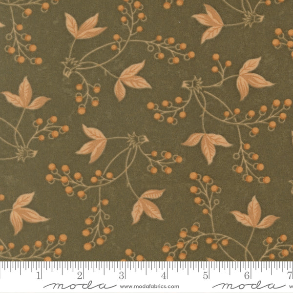 Moda Kansas Troubles - Flannel Season 9840 15F Grass Autumn Day Flannel By The Yard