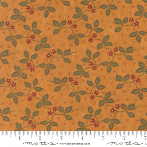 Moda Kansas Troubles - Flannel Season 9841 12F Moonglow Three Leaves Flannel By The Yard